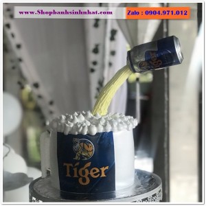 Bánh Sinh Nhật Hình Lon Bia Chai Rượu - LK45